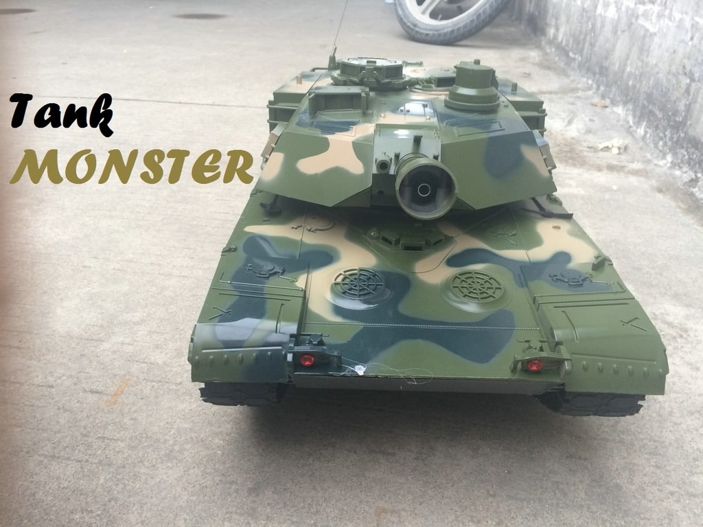 Bojový tank MONSTER, MĚŘÍTKO 1:16